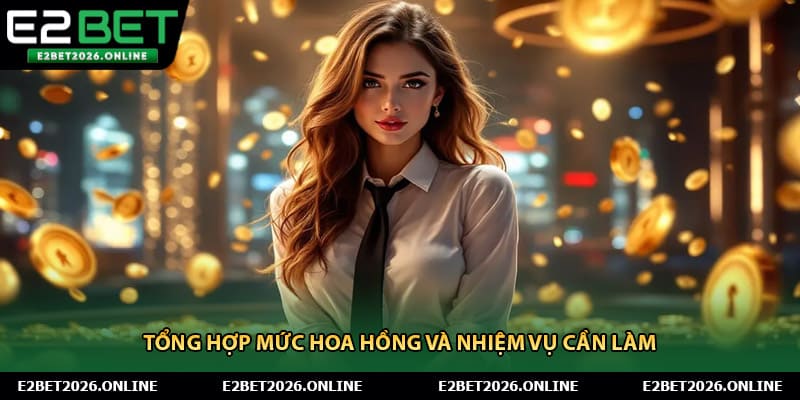 Tổng hợp mức hoa hồng và nhiệm vụ cần làm